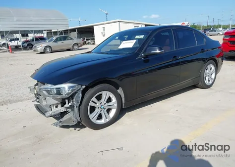 2016 BMW 328I xDrive from USA, damaged, VIN WBA8E3C53GK502333